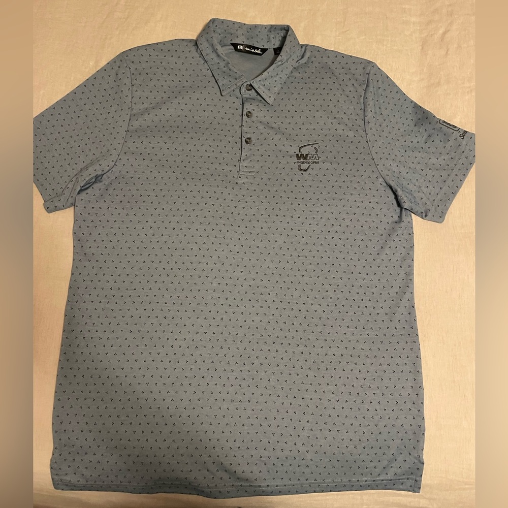 Men’s short sleeve button up. Large, New! Travis Mathew